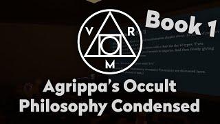 Agrippa's Occult Philosophy condensed: Book 1. With Dave the Amateur Magus
