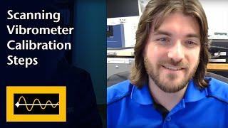 Scanning laser Doppler vibrometer (LDV) re-calibration