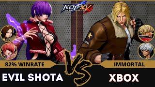 KOFXVEVIL SHOTA (O.Shermie/Whip/Shermie) vs XBOX (Rock/K'/Terry)Replay Match - 10/24