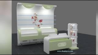 custom made displays Cosmetic display shelf,new design display stand shelf cosmetic show rack