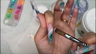 How To Do A Fill | Acrylic Nails Tutorial