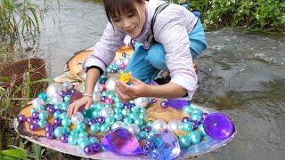  Sea of Surprises: Teenager's Simple Expedition Uncovers Massive Clam Loaded with Pearls