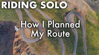 Riding Solo | How I Planned My 6,000 Mile Motorcycle Route