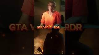 GTA VI VS RDR TRAILER #gta5 #gtav #gtaonline #gtavi #gtaviral #gta6 #gaming #rockstar #gtatrailer