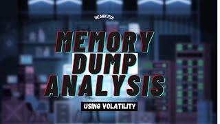 Is your PC can be hacked? RAM (Memory) Forensics with Volatility |  The Dark Tech | Hacking