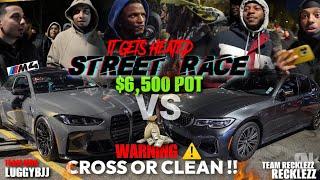 HEATED CLEAN OR CROSS?!MBK G82 M4 BMW VS M340 STREET RACE GETS UNBELIEVABLE WHAT JUST HAPPENED 