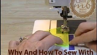 Why and How to Sew With a Scant 1/4" Quilt Seam, Marci Baker of Alicia's Attic