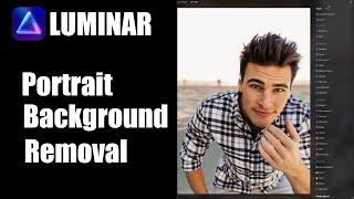 Luminar: Portrait Background Removal