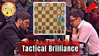 Caruana Crushes Firouzja in Style ️ | A Blitz Masterpiece  | FIDE World Blitz 2024 