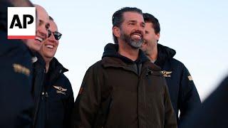 Donald Trump Jr. arrives in Greenland after Trump said US should own the territory