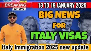 Italy visa new update 2025|Italy Immigration update|Italy visa update 2024|#saleemrazavlogs