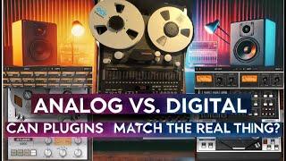 Analog vs. Digital – Können UAD Tape-Plugins mit echter Hardware mithalten?