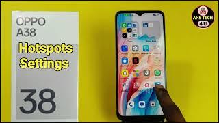 How To Change Hotspot password in Oppo A38 | Oppo A38 में Hotspot लिमिट कैसे लगाएं