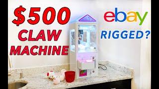 VEVOR $500 Mini Claw Machine (Unboxing, Setup, Review) Commercial-Grade + Menu Walk-Thru