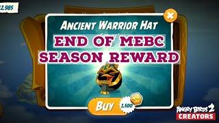 Bomb's Ancient Warrior Hat from the MEBC Shop | Angry Birds 2