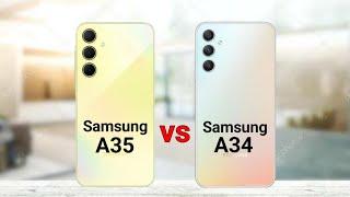 Samsung A35 vs Samsung A34