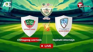 LIVE | Chittagong Learneds vs Rajshahi Attorneys | 3rd Match | T20 Cricket | T Sports