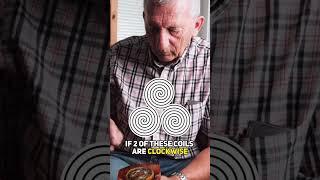 How to Make Orgonite with Triskelion Coil #shorts