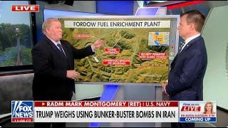 RADM (Ret.) Mark Montgomery on Trump weighing use of bunker buster bombs in Iran — Fox News