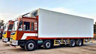 (Super Saravana Stores மதுரை) Single Glass Cabin 12 wheeler 32 feet container.