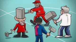 ‏‎#ManchesterUnited ️ ‎#Barcelona ️ ‎#RealMadrid ️ ‎#Liverpool ️ ‎ #drawwithZEZO #zezocartoons