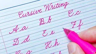 Cursive Writing a to z | Cursive abcd | Cursive Handwriting | Cursive Writing abcd | Cursive Letters