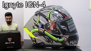 Ignyte IGN-4 helmet Unbox and First look in Tamil ️