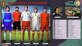 Classic Belgium pes 2021