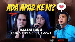 BALDU BIRU - AMIR MASDI X SHILA AMZAH #JAMMINGHOT - Ep 103: MV Reaction! #amirmasdi #shilaamzah