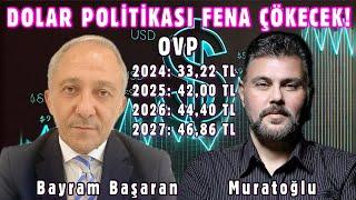 DOLAR POLİTİKASI FENA ÇÖKECEK! Dolar 2027'de 46.86 TL olacak! | MURAT MURATOĞLU - BAYRAM BAŞARAN