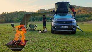 OUR FIRST CAMP WITH OUR NEW VEHICLE TOP