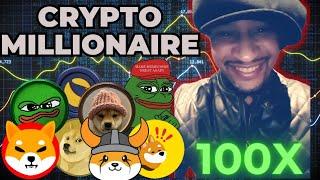 Become a CRYPTO MILLIONAIRE in 2024-2025 with these 13 cryptos $DOGE $SHIB $BOME $LUNC $PEPE 100X