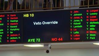 NC House overrides Cooper's veto of immigration bill HB10