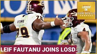 Arizona State Sun Devils football center Leif Fautanu talks about year two expectations and goals