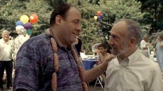 The Sopranos - Hugh DeAngelis shows appreciation and respect for his son in law Tony Soprano