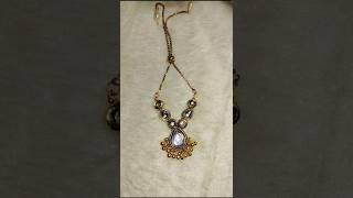 DIY Kundan Necklace For Laddu Gopal Ji  #diy #necklace #laddugopal #short #shorts #ytviral