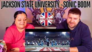 BRITS REACT | Jackson State University - SONIC BOOM Performance | BLIND REACTION