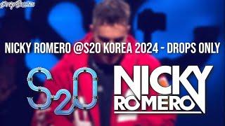 Nicky Romero @S2O Korea 2024 - Drops Only (PLAYED FEW NEW ID'S)