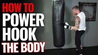 How to Throw the Lead Hook to the Body in Boxing #shorts