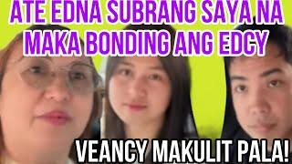 ATE EDNA SUBRANG NAG ENJOY KA BONDING ANG EDCY! #edcy