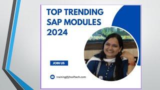 TOP Trending SAP Modules 2024