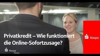 Privatkredit – Wie funktioniert die Online-Sofortzusage? I Naspa