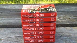 Maxell UR90 Audio Cassette Tapes Review