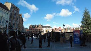 Walking Tour in Bruges, Belgium: Exploring the City Center from the River