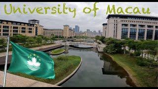 [4K] UNIVERSITY OF MACAU: Walking Campus Skyways 澳門大學
