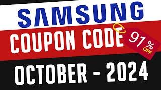 Samsung Coupon Code 2024  2024  Updated Today Samsung Promo Code 2024