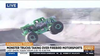 Arizona's Family takes a ride in a monster truck at Chandler track