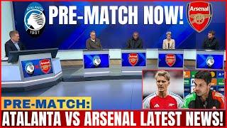 PRE-MATCH: LATEST NEWS FROM ATALANTA AND ARSENAL! ARTETA SCARES EVERYONE BY TALKING ABOUT ODEGAARD!