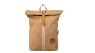 #PAPERO Rucksack aus Papier | COUGAR MINI 13L | waschbar, robust, wasserfest, vegan  nachhaltig 