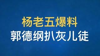 大瓜：杨议杨老五爆德云班主郭德纲大料！小德子扒了“京剧小神童”的灰？！老侃是不是也这揍性？#德云社 #郭德纲#杨议#陶阳#曹云金#郭麒麟